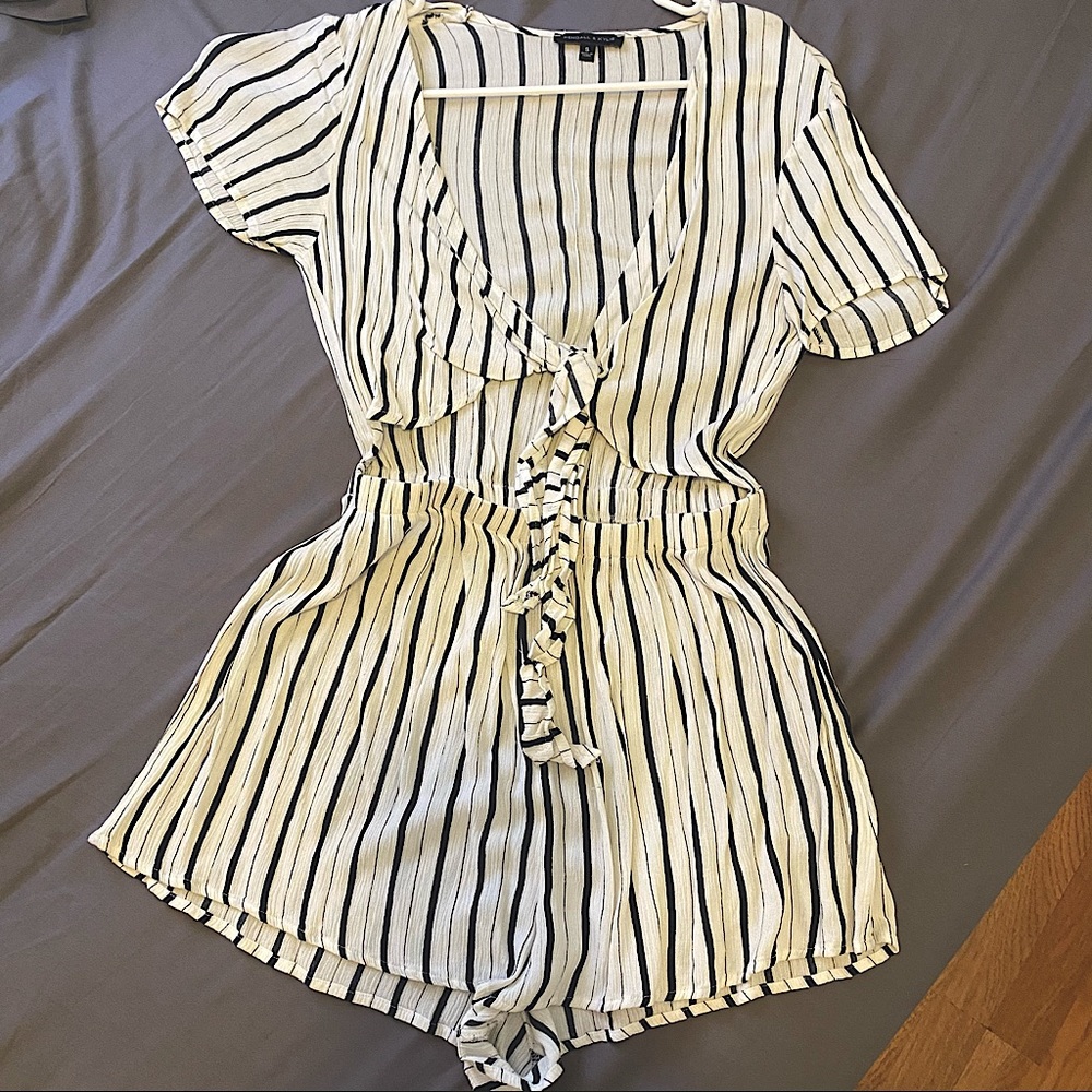 Stripe Jumpsuit